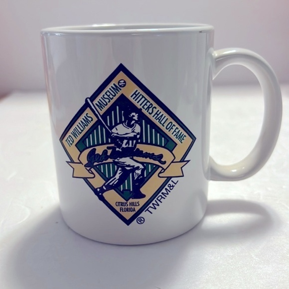 Ted Williams Museum Hitters Hall of fame coffee mug
